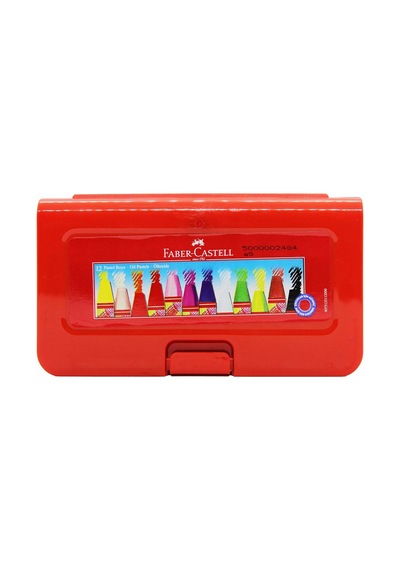 Altıgen Pastel Plastik Kutu,12'li 125112
