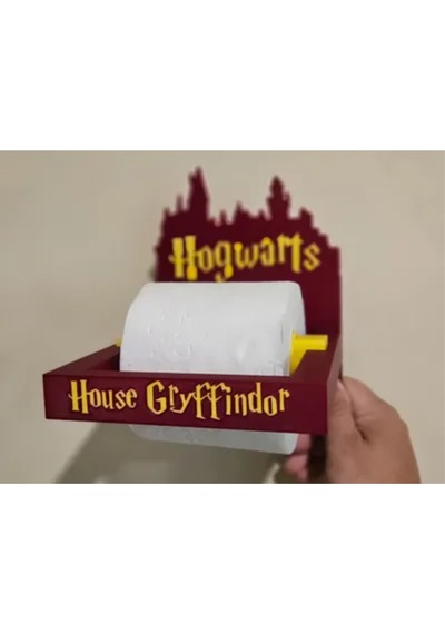 Hogwarts Gryffindor Tuvalet Kağıdı Tutacağı Harry Potter Temalı Banyo Dekoru