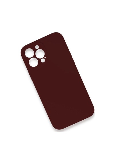 İphone 13 Pro Max Kılıf Lansman Legant Silikon - Bordo