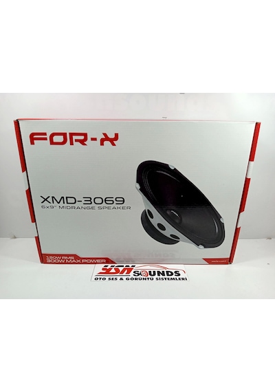 For-x Oval Midrange For-x 300w 150rms Midrange Hoparlör For-x Xmd-3069 Prof Midrange
