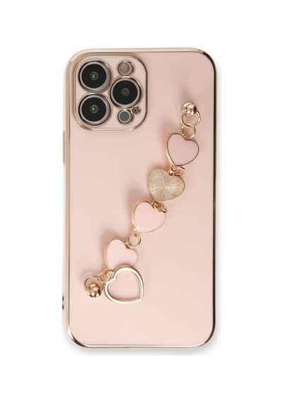 Apple iPhone Uyumlu - 14 Pro Kılıf Esila Silikon - Pudra