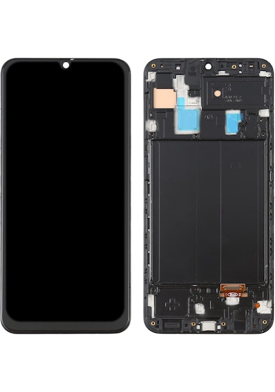 Samsung Uyumlu Galaxy Sm-a505 A50 Ekran Lcd Full Çıtalı Oled
