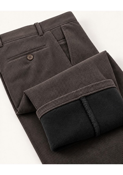 Classics Men Erkek Rahat Kesim Yüksek Kalite Kışlık Kalın Içi Polarlı Termal Kadife Pantolon Baba Fitilli Kahverengi Classics Men Erkek Rahat Kesim Yüksek Kalite Kışlık Kalın Içi Polarlı Termal Kadife Pantolon Baba Fitilli Kahverengi