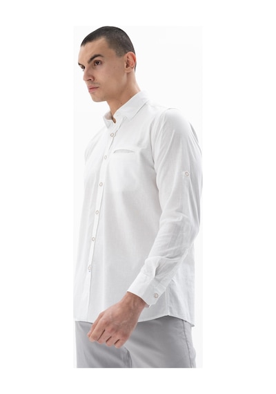 AR-MA Arma Erkek Uzun Kollu Regular Fit Keten Gömlek Y25485117101 Beyaz AR-MA Arma Erkek Uzun Kollu Regular Fit Keten Gömlek Y25485117101 Beyaz