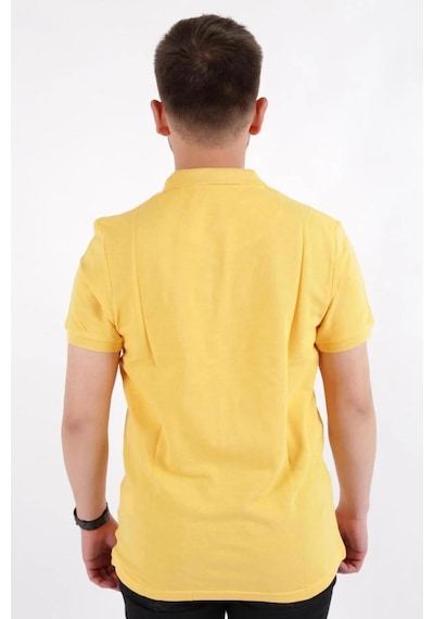 Cazador Erkek T-shirt Polo Yaka Pike 4613 Sarı Sarı