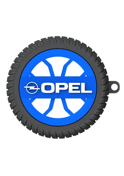 Opel Uyumlu Özel Tasarım Anahtarlık - Premium Hafif Ve Dayanıklı Mavi