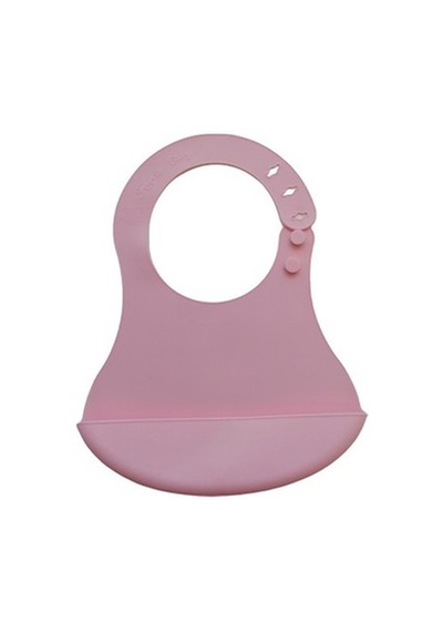 Dofi Baby Silikon Mama Önlüğü-Pembe