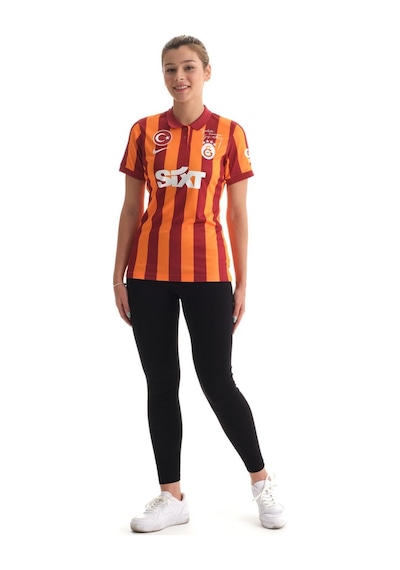 Gsstore Galatasaray Lisanslı 100. Yıl Kadın Forması Kırmızı - Sarı