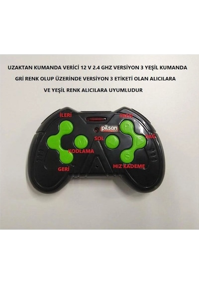 Pilsan 12 Volt Anakart Kumanda Takımı 2749