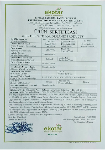 %100 Organik Vermisafa Solucan Gübresi 2 KG Katı + 1 L Sıvı