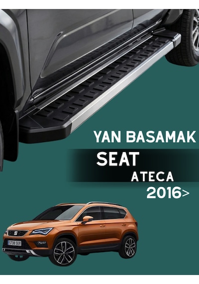 Seat Ateca 2016 Model Ve Üzeri Uyumlu Araç Yan Basamak