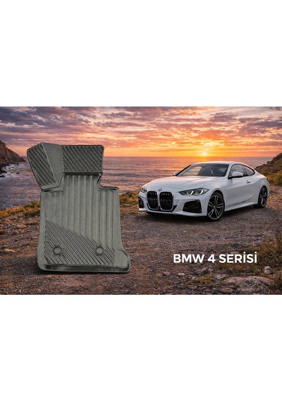Bmw 4 Serisi F33 Cabrio İle Uyumlu 3d Oto Paspas Premium