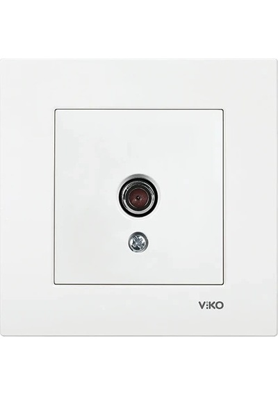 Viko Karre Tv-radyo Prizi Dirençsiz Mekanizma Çerçeve Dahil