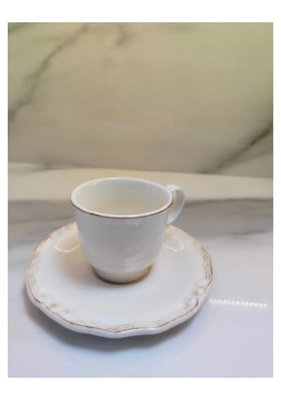 Md Ekru Çay Fincanı 180ml ekru