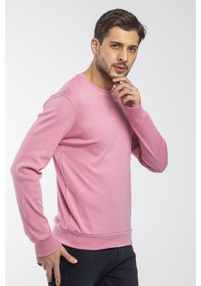 Erkek Bisiklet Yaka Slim Fit Sweatshirt Spr 20k17 001