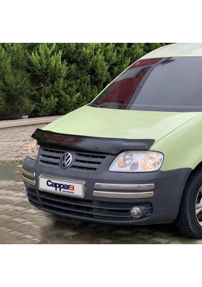 Cappafe Vw Caddy Ön Kaput Koruyucu Rüzgarlık 4Mm Abs 2004-2010