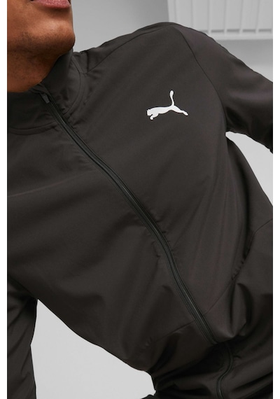 Puma Run Favorıte Woven Jacket Siyah Unisex Ceket 000000000102049714 Siyah