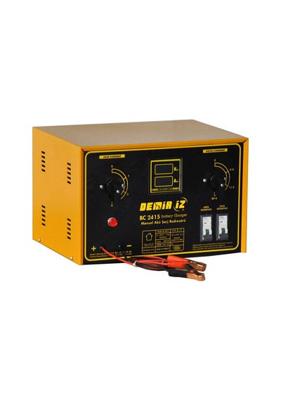 Bc2415 Demiriz Manuel Akü Şarj Redresörü 15v Dijital Volt+akım Göstergeli