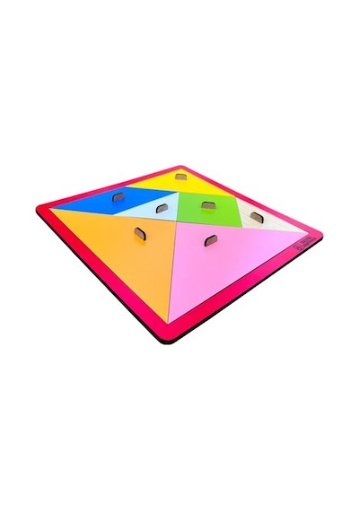 Ahşap Mega Tangram, Eğitici Oyun Ve Eğlence