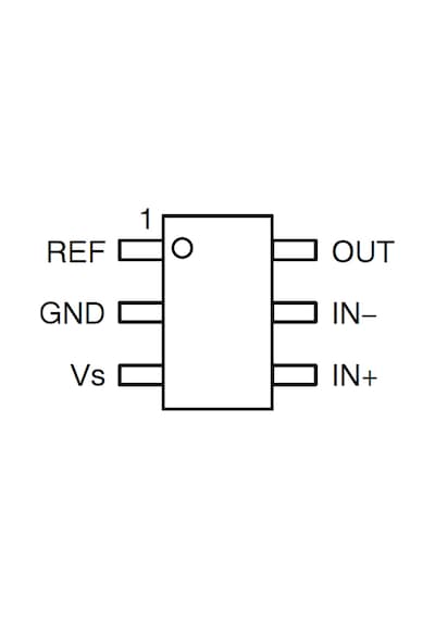 Ncs214rsqt2g Current Sense Amplifier 26v Low-/high-side Voltage Out Bidirectional