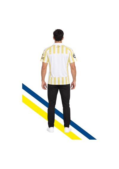 Fenerium Fenerbahçe 2026 Avrupa Deplasman Forması Ucl Patchlı Sarı - Beyaz Pac