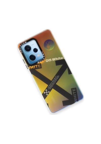 Newface Xiaomi Redmi Note 12 4g Kılıf Estoril Desenli Kapak - Estoril - 5 Beyaz