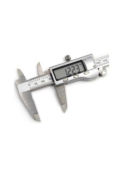 Paslanmaz Çelik Dijital Kumpas Kalınlık Ölçer 150 Mm