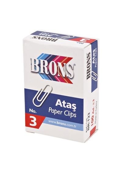 Brons BR-123 Ataş No:3 10 Paket