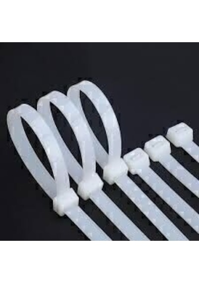 Tork Kablo Bağı Cırt Kelepçe 7,6 Mmx750 Mm Beyaz 100 'lü Paket
