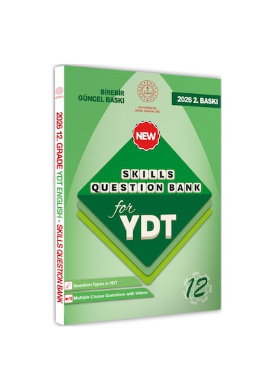 2026 YDT Mebi İngilizce 12.sınıf Skills Question Bank (Beceri Temelli Soru Bankası) Baskı Ücreti