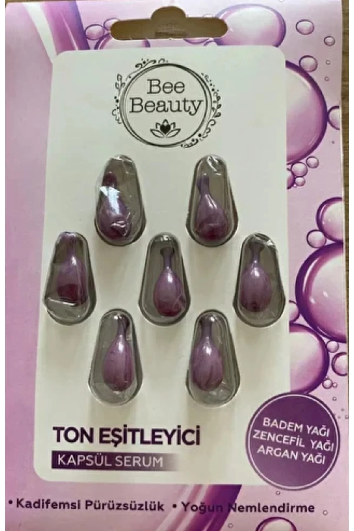 Bee Beauty Ton Eşitleyici Kapsül Serum 7'li