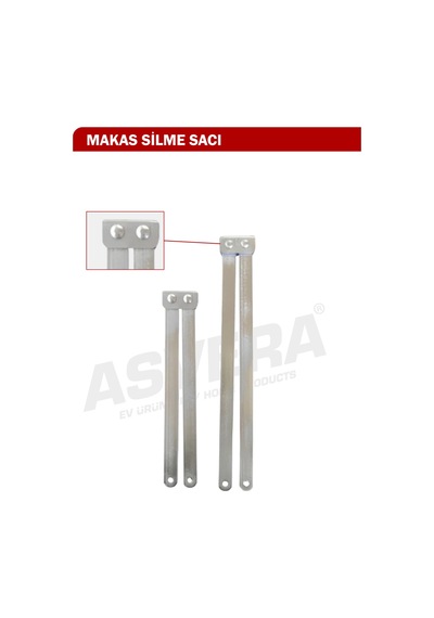 Çift Çıkışlı Merdiven Makas Silme Sacı Küçük