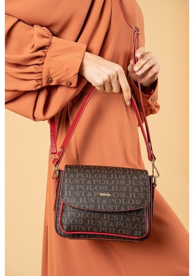 Just Polo Kadın Iki Askılı 3 Bölmeli Omuz Ve Çapraz Çantası Kombin 02185-mh Platin Gri 16274425