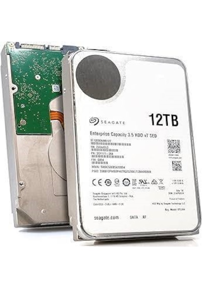 Seagate 12tb St12000nm0127 Skyhawk 3.5" 7200rpm 256mb Sata 3 7-24 Harddisk İthalat Hard Disk