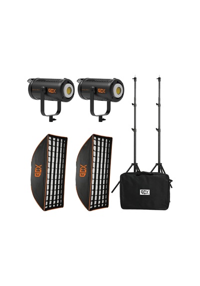 Gdx El-300c Iı Video Ve Fotoğraf Sürekli Işık İkili Set