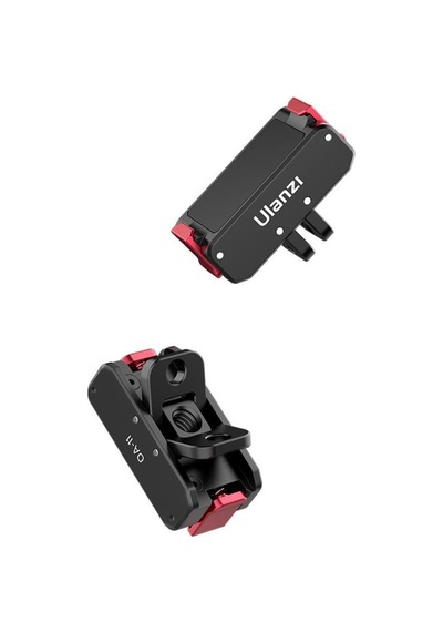 Ulanzi Oa-11 Osmo Action 3/4/5 Uyumlu Manyetik Katlanabilir Çift Bağlantı Aparatı 2843a