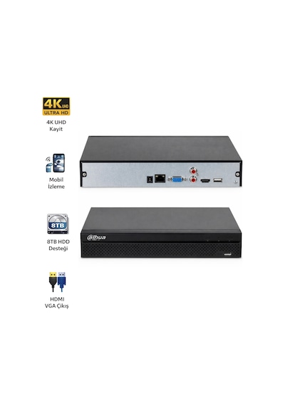 Nvr2104-4ks3 4 Kanal Ip Kamera Network Recorder