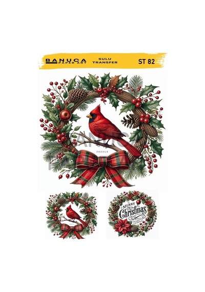 Sulu Transfer Kağıdı Banuca-st-82 25 35 Cm