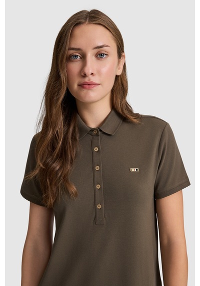 U.S. Polo Assn. U.s. Polo Assn. Kadın Koyu Haki Elbise Örme 50323538-vr111