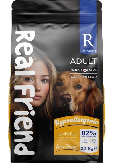 Real Friend Joint Care Hypoallergenic Dog Lamb&rice 25/14 Köpek Maması 2,5 Kg