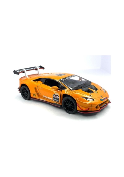 Kinsmart Lamborghini Huracan Lp620-2 Super Trofeo Çek Bırak sarı
