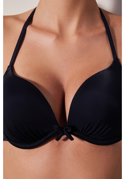 Penti Pus Up Siyah Bikini Üstü Siyah