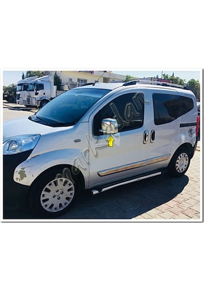 Peugeot Bipper Krom Ayna Kapağı 2008 Sonrası 2 Parça Abs  Krom