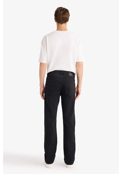 Defacto Sergio Regular Fit Normal Bel Boru Paça Jean Pantolon V0793az25wnnm40 Siyah-nm40