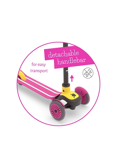 Chillafish Scotti 3 Tekerlekli Scooter - Pembe