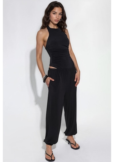 Hiccup Halter Yaka Sandy Body Siyah