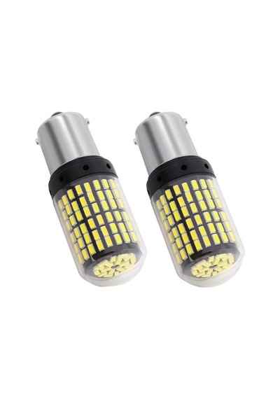 Beyaz Led P21w 93 Ampul 144 Led 12v 2 Adet