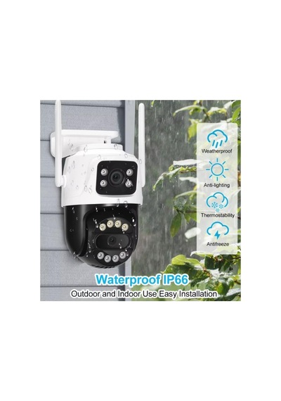 Electroon Rs-5112 2x2mp 2 Kameralı Akıllı Wi-fi Güvenlik Kamerası