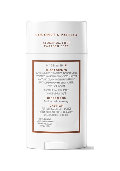 Native Coconut & Vanilla Alüminyumsuz Stick Deodorant 75gr 33967513