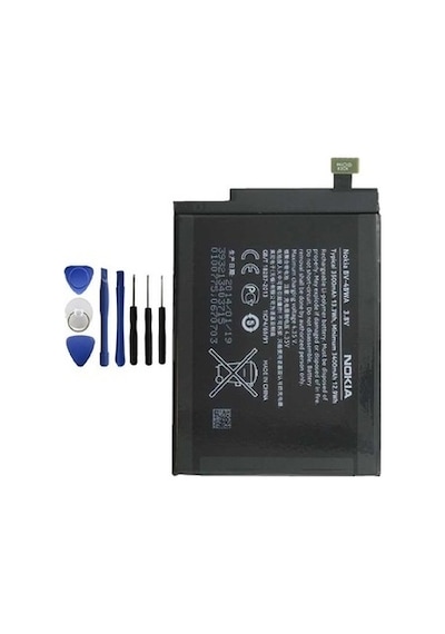 Senalstore Nokia Lumia 1320 Uyumlu Batarya Pil Tamir Seti Bv-4bwa